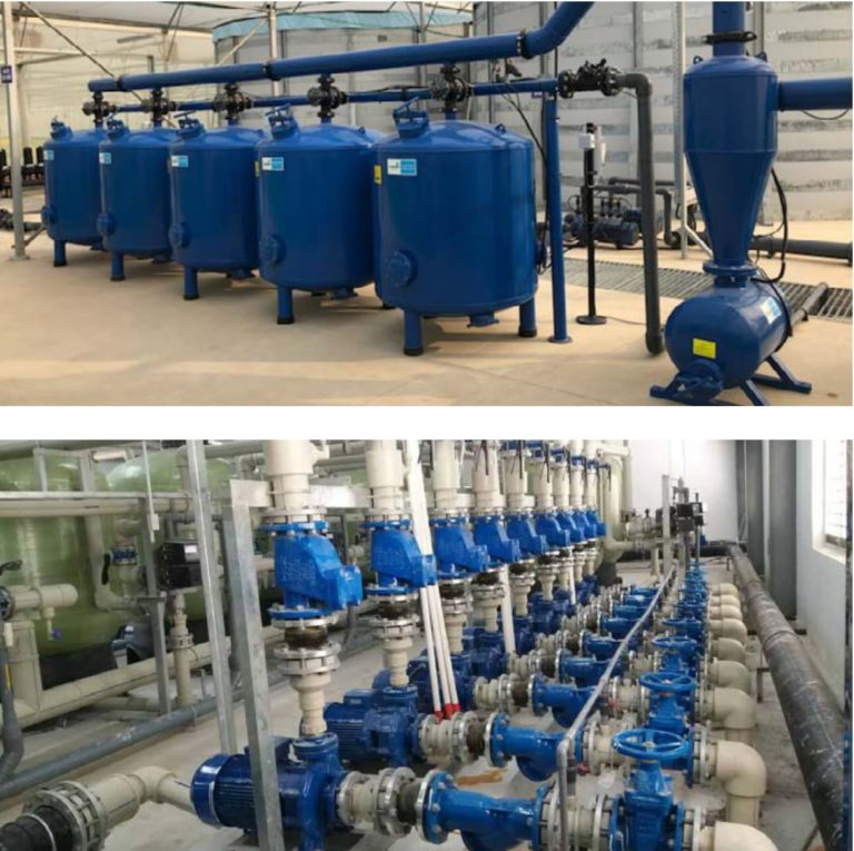 Xử lý nước cấp cho hệ thống trang trại Vineco (Vingroup)